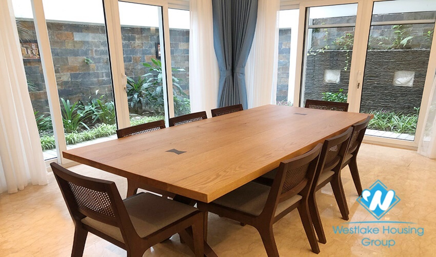 Bright and modern house for rent in Ciputra, Tay Ho, Hanoi.